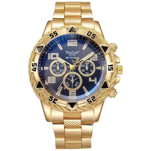 Men's Luxury Watch Stainless Steel, Analogue Display