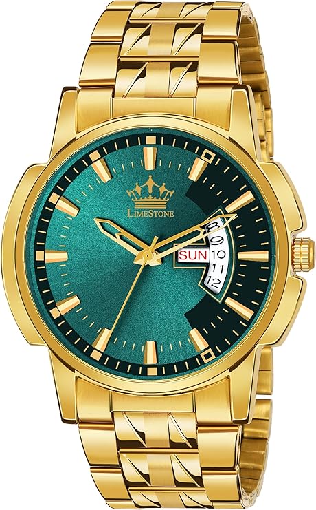 Day & Date Original Classic Design HMTS Quartz Analog Watch for Men