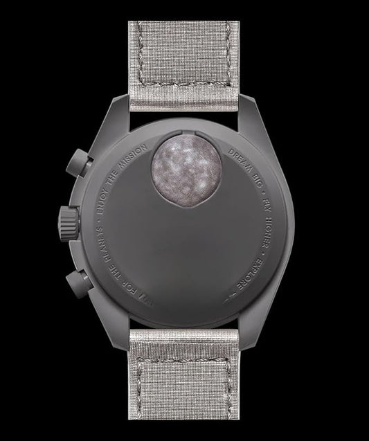 Luxury Grey Chronograph Unisex Watch | Pulsometer Dial | Stylish Nylon Strap | Waterproof Analog Quartz Watch for Men and Woman| Premium Fashion Wristwatch